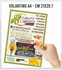 Volantino A4 